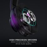 Turtle Beach Atlas Air Wireless Open Back PC Gaming Headset - PC, PS5, PS4, Mobile - 24-bit High-Fidelity Audio, Broadcast Grade Mic, Bluetooth, Floating Earcup, Memory Foam Cushions, 50-Hr Battery - Image 7