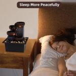 Small Tabletop Waterfall Fountain Zen Meditation Fountain Indoor Desktop Water Fountain with LED Light and Natural River Rocks for Office Home Bedroom - Image 7