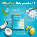 Lumineux Teeth Whitening Strips - 21 Treatments - Peroxide Free - Enamel Safe for Whiter Teeth - Whitening Without The Sensitivity - Dentist Formulated - Sensitivity - Image 5