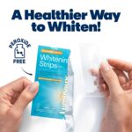 Lumineux Teeth Whitening Strips - 21 Treatments - Peroxide Free - Enamel Safe for Whiter Teeth - Whitening Without The Sensitivity - Dentist Formulated - Sensitivity - Image 7