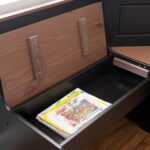 Linon Black and Pecan Breakfast Dining Set Ardmore Nook - Image 6