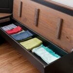 Linon Black and Pecan Breakfast Dining Set Ardmore Nook - Image 7