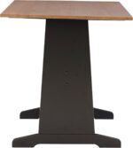 Linon Black and Pecan Breakfast Dining Set Ardmore Nook - Image 48