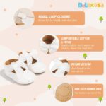 Baby Mary Jane Flats for Girls with Bowknot Cotton Anti Skid Sole Infant First Walker Princess Dress Crib Wedding Shoes - Image 4