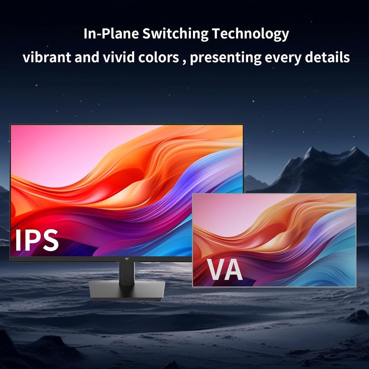 KTC 27 Inch QHD(2560 * 1440) 100Hz Computer Monitor - IPS Panel, Anti-Blue Light Screen, 100% High Color Gamut, 123% sRGB, Support FreeSync and GSync, PC Monitor for Casual Gaming and Working - Image 6