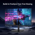 KTC 27 Inch QHD(2560 * 1440) 100Hz Computer Monitor - IPS Panel, Anti-Blue Light Screen, 100% High Color Gamut, 123% sRGB, Support FreeSync and GSync, PC Monitor for Casual Gaming and Working - Image 7