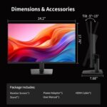 KTC 27 Inch QHD(2560 * 1440) 100Hz Computer Monitor - IPS Panel, Anti-Blue Light Screen, 100% High Color Gamut, 123% sRGB, Support FreeSync and GSync, PC Monitor for Casual Gaming and Working - Image 9