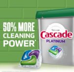 Cascade Platinum Dishwasher Pods, Dishwasher Detergent, Dish Detergent Soap, Fresh, 71 count - Image 5