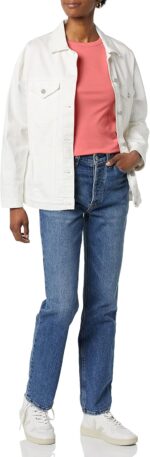 Amazon Essentials Women's Slim-Fit Short-Sleeve Crewneck T-Shirt, Pack of 2 - Image 5