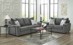 Signature Design by Ashley Stairatt Casual Sofa with Flared Arms, Gray - Image 15
