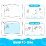 Tummy Time Water Mat丨Inflatable Tummy Time Water Play Mat for Babies, Infants and Toddlers 3 to 12 Months Promote Development Toys Baby Gifts - Image 7