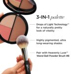 IT Cosmetics Your Most Beautiful You 3-in-1 Makeup Palette - Matte Bronzer - Radiance Luminizer -Brightening Powder Blush - With Peptides & Drops of Light Technology - Image 4