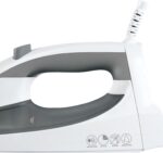 BLACK+DECKER Black & Decker F976 Quickpress Iron with Smart Steam Technology, White/Silver - Image 7