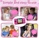 Handheld Game for Kids -Preloaded 220 Retro Video Games, Portable Gaming Player with Rechargeable Battery 3.0" LCD Screen, Mini Arcade Electronic Toy Gifts for Boys Girls (Red) - Image 6