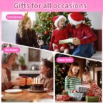 Handheld Game for Kids -Preloaded 220 Retro Video Games, Portable Gaming Player with Rechargeable Battery 3.0" LCD Screen, Mini Arcade Electronic Toy Gifts for Boys Girls (Red) - Image 7