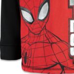 Marvel Avengers Spider-Man Fleece Half Zip Hoodie Toddler to Big Kid Sizes (2T - 18-20) - Image 6
