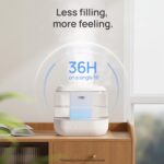 Dreo Humidifiers for Bedroom, 4L Top Fill for Large Room, 36H Runtime, 28 dB Quiet Supersized Cool Mist Air Humidifier for Baby Nursery, Plants, Indoor, Night Light, Easy to Clean & Fill - Image 6