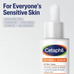 Cetaphil Vitamin C Serum, Visibly Reduces Look of Dark Spots and Hyperpigmentation, Formulated with Niacinamide, Designed for Sensitive Skin, Fragrance Free, Dermatologist Tested, 1oz - Image 4