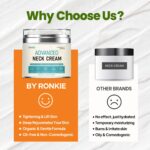 Neck Cream for Tightening Firming: Instant Face Lift Cream - Anti Wrinkle Cream with Retinol Collagen & Hyaluronic Acid - Lifting, Firming & Hydrating for Women- 1.7 FL OZ - Image 7