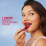 COVERGIRL Clean Lip Color, Cocoa Whirl, Satin Finish, Squalane, Avocado & Aloe, Carmine-Free, Non-Drying, 0.12oz - Image 5