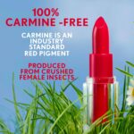 COVERGIRL Clean Lip Color, Cocoa Whirl, Satin Finish, Squalane, Avocado & Aloe, Carmine-Free, Non-Drying, 0.12oz - Image 10