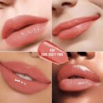 Nourishing High-Shine Lip Gloss,Hydrating & Moisturizing Lip Tint, Non-Sticky, Long-Lasting Glossy Lip Stain,Softens & Plumps Lips for Smooth,Gentle Formula for Dry Lips 03#Cool Dusty Pink - Image 4