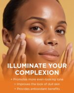 Andalou Naturals Turmeric + Vitamin C Enlighten Serum | Illuminating Face Treatment for Uneven Tone & Sun Damage | With Turmeric and Fruit Stem Cells | 1.1 fl oz - Image 3