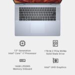 Dell Inspiron 16 Plus 7640 Laptop - 16.0-inch 16:10 2.5K Display, Intel Core i7-13620H Processor, 16GB LPDDR5 RAM, 1TB SSD, Intel UHD Graphics, Windows 11 Home, Onsite & Migrate Service - Ice Blue - Image 13