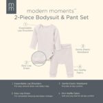 Modern Moments by Gerber baby-boys Long Sleeve Bodysuit and Pant Set - Image 7