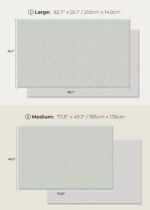 Baby Care Play Mat (Large, Hygge - Twig & Maze) 82'' x 55'' Original One-Piece Reversible Rollable Waterproof Play Mat for Infants, Babies, Toddler, and Kids - Image 9