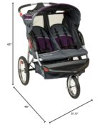 Baby Trend Expedition Double Jogger Stroller, Griffin - Image 11