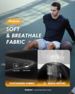 2 Pack Mens Gym Basketball Shorts - Athletic Black Workout Quick Dry Shorts with Pockets for Casual Running - Image 3