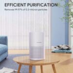Air Purifiers for Bedroom, FULMINARE H13 True HEPA Air Filter, Quiet Air Cleaner With Night Light,Portable Small Air Purifier for Home, Office, Living Room - Image 8