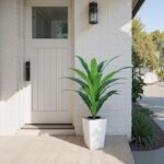 2 Pack Artificial Dracaena Tree with White Tall Planter 4FT-Tall Potted Faux Plants Indoor -Fake Floor Plant for Home Office Living Room Outdoor - Image 4