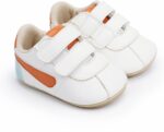 GAISUMMI Baby Boys Girls Shoes Infant High-Top PU Leather Sneakers Newborn Crib Flats Non-Slip Rubber Sole Unisex Toddler Prewalkers - Image 4