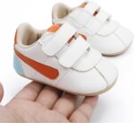 GAISUMMI Baby Boys Girls Shoes Infant High-Top PU Leather Sneakers Newborn Crib Flats Non-Slip Rubber Sole Unisex Toddler Prewalkers - Image 5