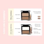 Novo 2-in-1 Contour & Highlighter Palette - Silky Smooth, Fade-proof, Natural Finish, Easy to Blend, Infused with Jojoba Oil, Mica & Innovative Powder for Flawless Sculpting and Radiance - Image 5