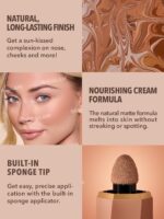 SHEGLAM Sun Beam Matte Liquid Bronzer-Toffee - Image 3