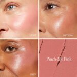 LAURA GELLER NEW YORK The Wonder Balm Cream Blush - Hydrating Weightless Subtle Hint of Color + Glow for Mature Skin - Vegan Squalane - Apply to Cheeks & Lips (02 Pinch-Me Pink) - Image 3