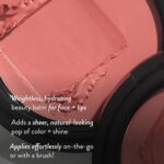 LAURA GELLER NEW YORK The Wonder Balm Cream Blush - Hydrating Weightless Subtle Hint of Color + Glow for Mature Skin - Vegan Squalane - Apply to Cheeks & Lips (02 Pinch-Me Pink) - Image 4