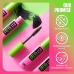 Maybelline Great Lash Curved Brush Washable Mascara, Volumizing, Lengthening and Curling Mascara, Blackest Black, 1 Count - Image 8