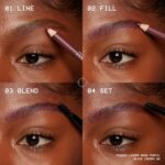 NYX PROFESSIONAL MAKEUP Powder Louder Eyebrow Pencil, Brow Pencil with Buildable Volume For Up To 12HR Wear, Vegan Formula - Brown - Image 8