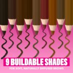 NYX PROFESSIONAL MAKEUP Powder Louder Eyebrow Pencil, Brow Pencil with Buildable Volume For Up To 12HR Wear, Vegan Formula - Brown - Image 12