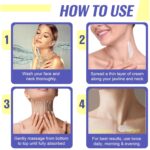 Neck Firming Cream, Neck Cream for Tightening & Neck Lift, Anti-Aging Neck Cream for Wrinkles 1.7 Fl.Oz - Image 5