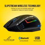 Corsair Dark Core RGB Pro, Wireless FPS/MOBA Gaming Optical Mouse with Slipstream Technology, Black, Backlit RGB LED, 18000 DPI, Optical,CH-9315411-NA - Image 4