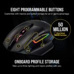 Corsair Dark Core RGB Pro, Wireless FPS/MOBA Gaming Optical Mouse with Slipstream Technology, Black, Backlit RGB LED, 18000 DPI, Optical,CH-9315411-NA - Image 9