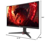 Acer Nitro 27" WQHD 2560x1440 IPS PC Gaming AMD FreeSync Premium | 300Hz | Up to 0.5ms | 99% sRGB | DisplayHDR 400 | ErgoStand | VESA Mounting | 1 x DP 1.4 & 2 x HDMI 2.1 | XV272U F3bmiiprx - Image 11