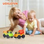 Toddler Toys for 2 Year Old Boy, Dump Truck Toys and Mixer Cement, BPA Free, Phthalates Free, PVC, Outdoor Toys for Toddlers 2-3, Ideal Toy Cars for 2 3 4 Year Old Boy Christmas Birthday Gift - Image 9