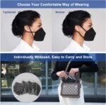 BLScode KN95 Face Mask 60 Pack,Individually Wrapped 5-Layer face Masks,Filter Efficiency≥95% - Image 7