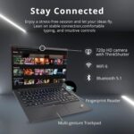 Lenovo ThinkPad E14 Gen 5 Business Laptop, 14" FHD+ Display, AMD Ryzen 7 7730U (Beat i7-1255U), 16GB RAM, 512GB SSD, FP Reader, Backlit Keyboard, HDMI, RJ45, Wi-Fi 6, Windows 11 Pro, Black - Image 6